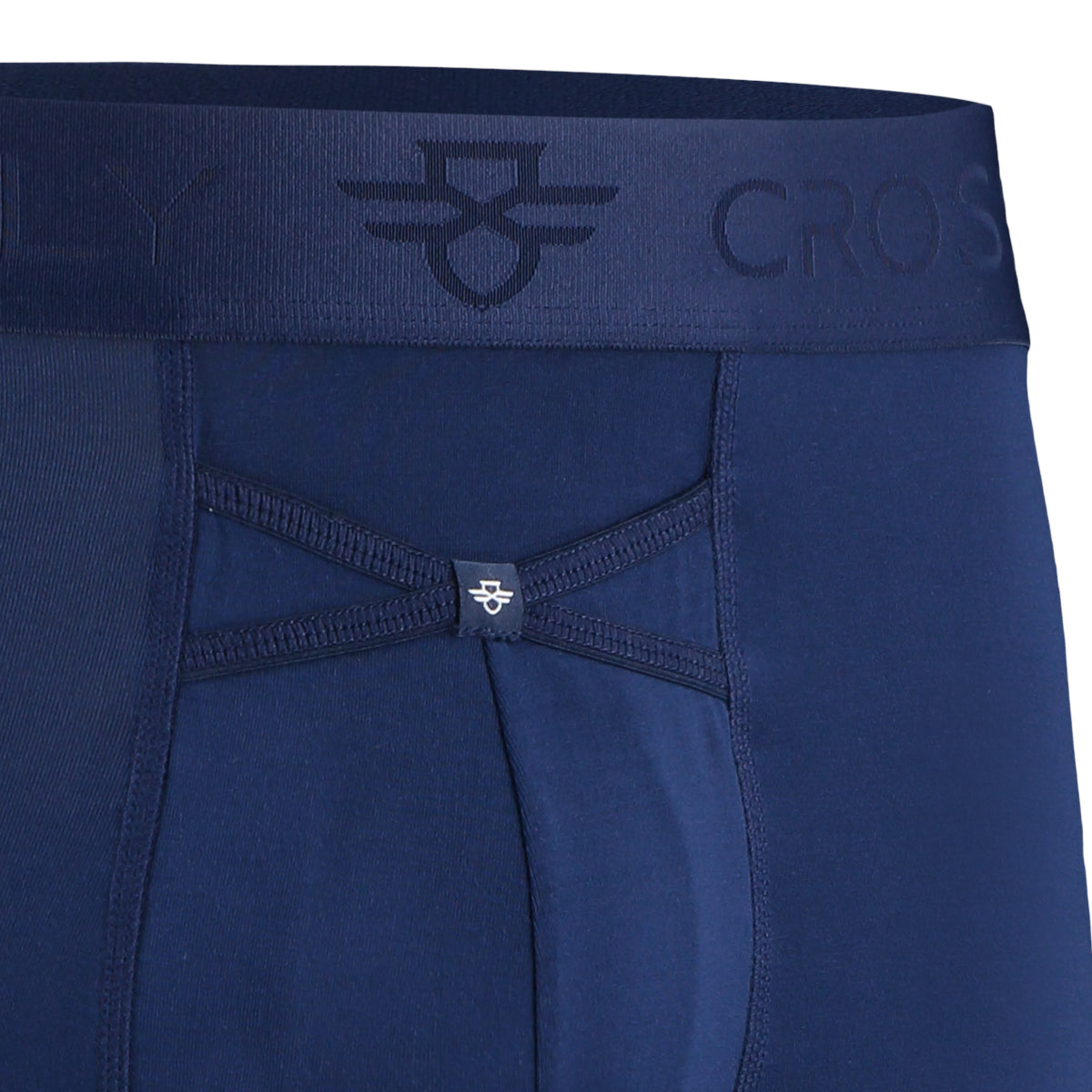 3er-Pack: IKON Herren-Trunk, 7,6 cm, Marineblau