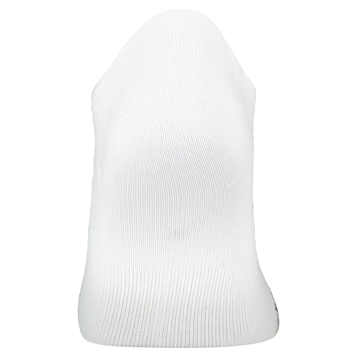 Crossfly men's Original No Show Socks in white from the Everyday series, featuring Flat Toe Seams and 360 Hold.