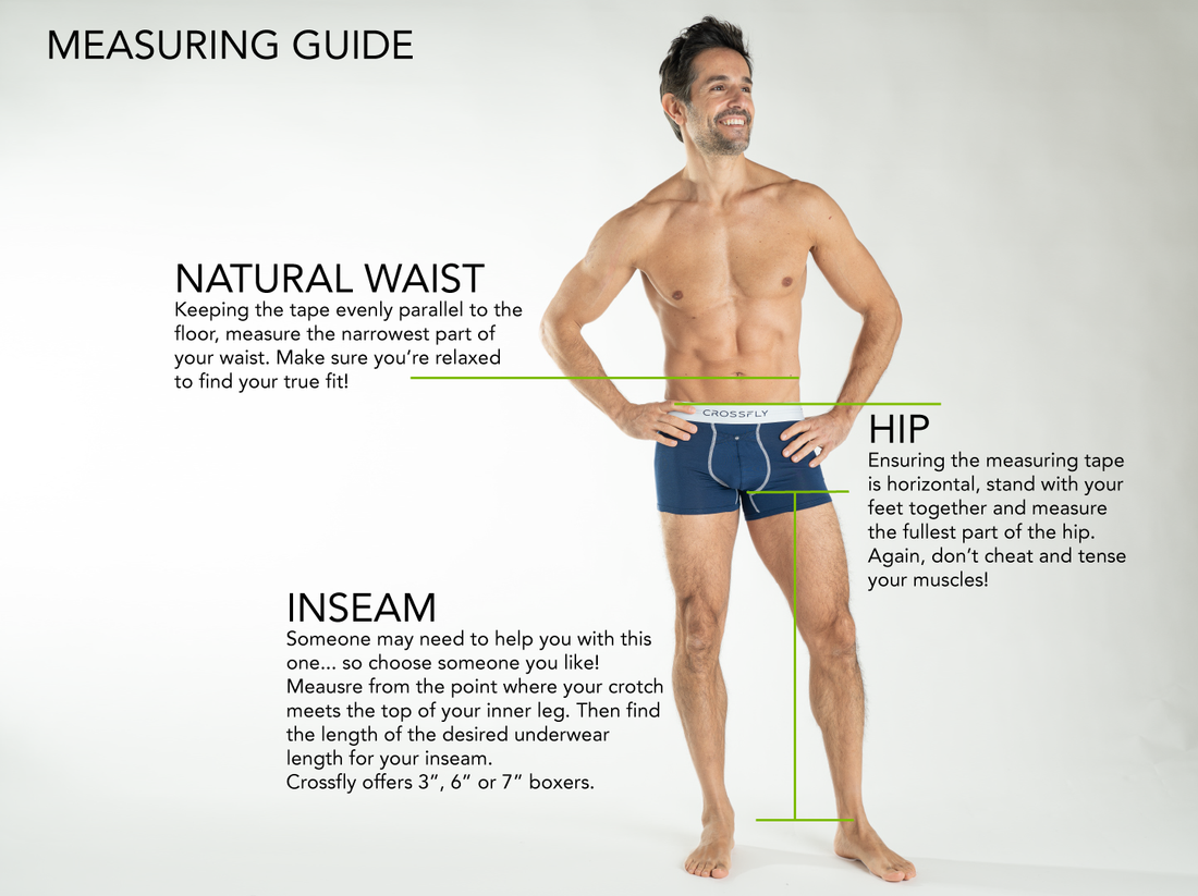 A Guide to Men's Underwear Sizes – Crossfly