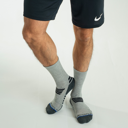 4er-Pack: Tempo | 10" Crew-Socken für Herren - Mehrfarbig