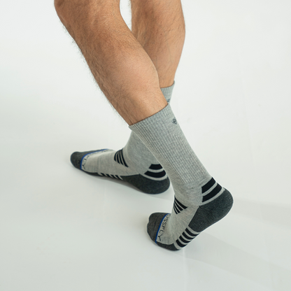 4er-Pack: Tempo | 10" Crew-Socken für Herren - Mehrfarbig