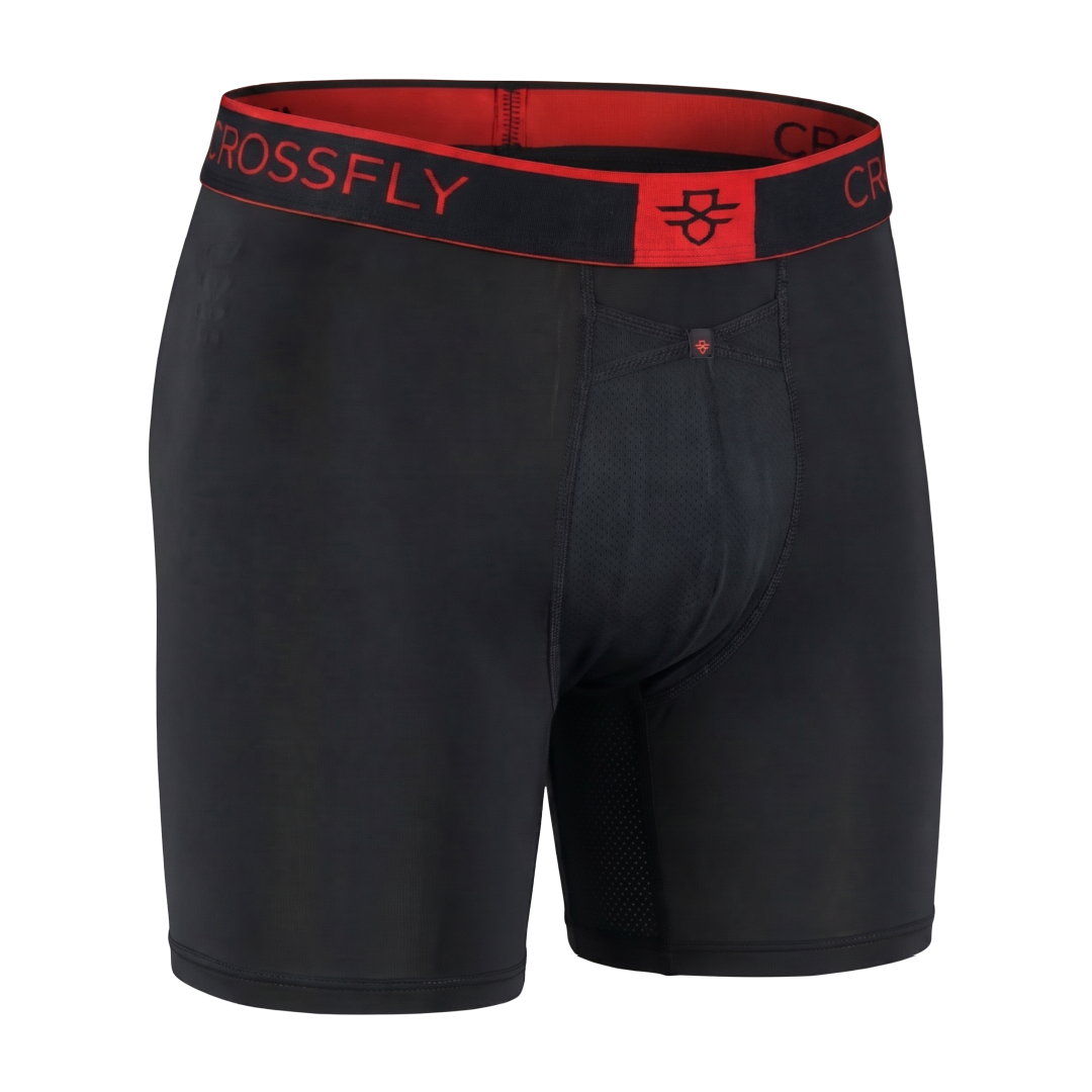 Aero Pro 9" Boxers - Black / Red