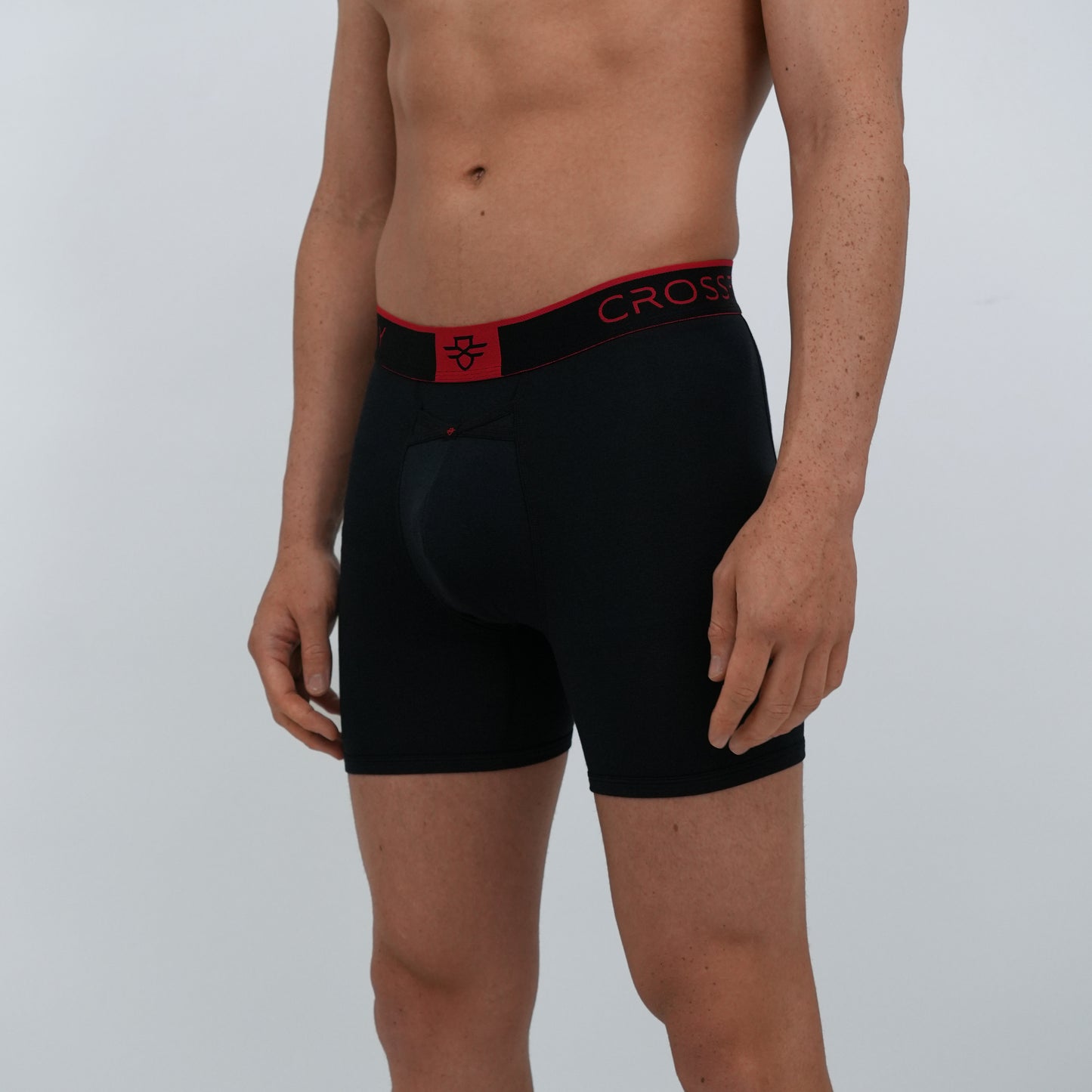 Aero Pro 9" Boxers - Black / Red (Pre-order)