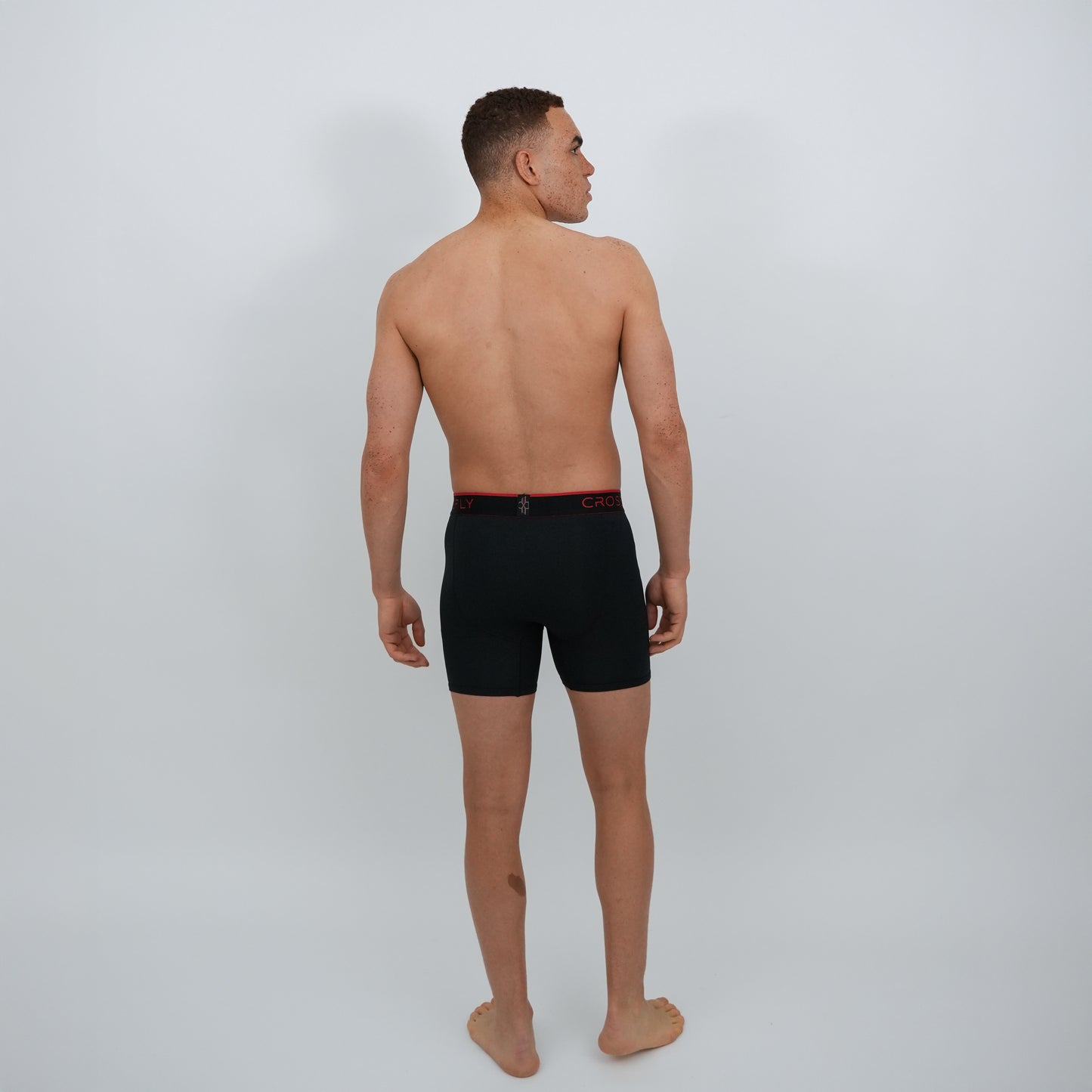 Aero Pro 9" Boxers - Black / Red (Pre-order)