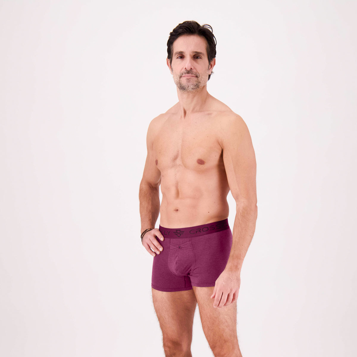Crossfly Men's Performance Underwear PRO 7 Boxer Polyester Blend 