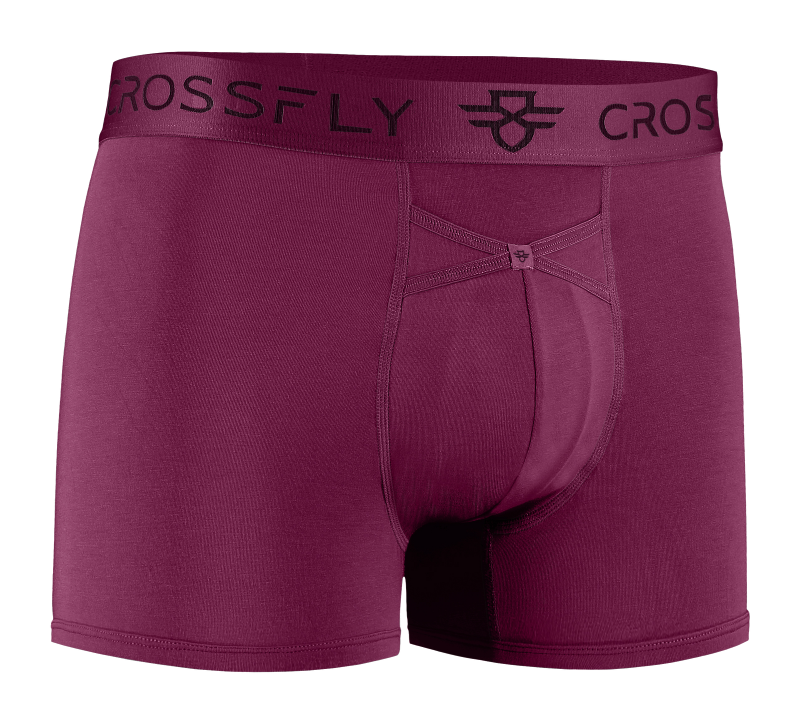 Crossfly Men's Underwear IKON X 3 Trunk Silver/Grey Modal