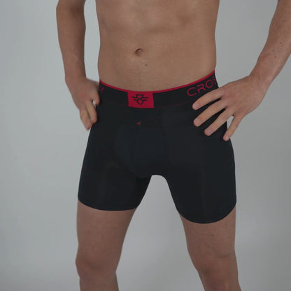 Aero Pro 7" Boxers - Noir / Rouge