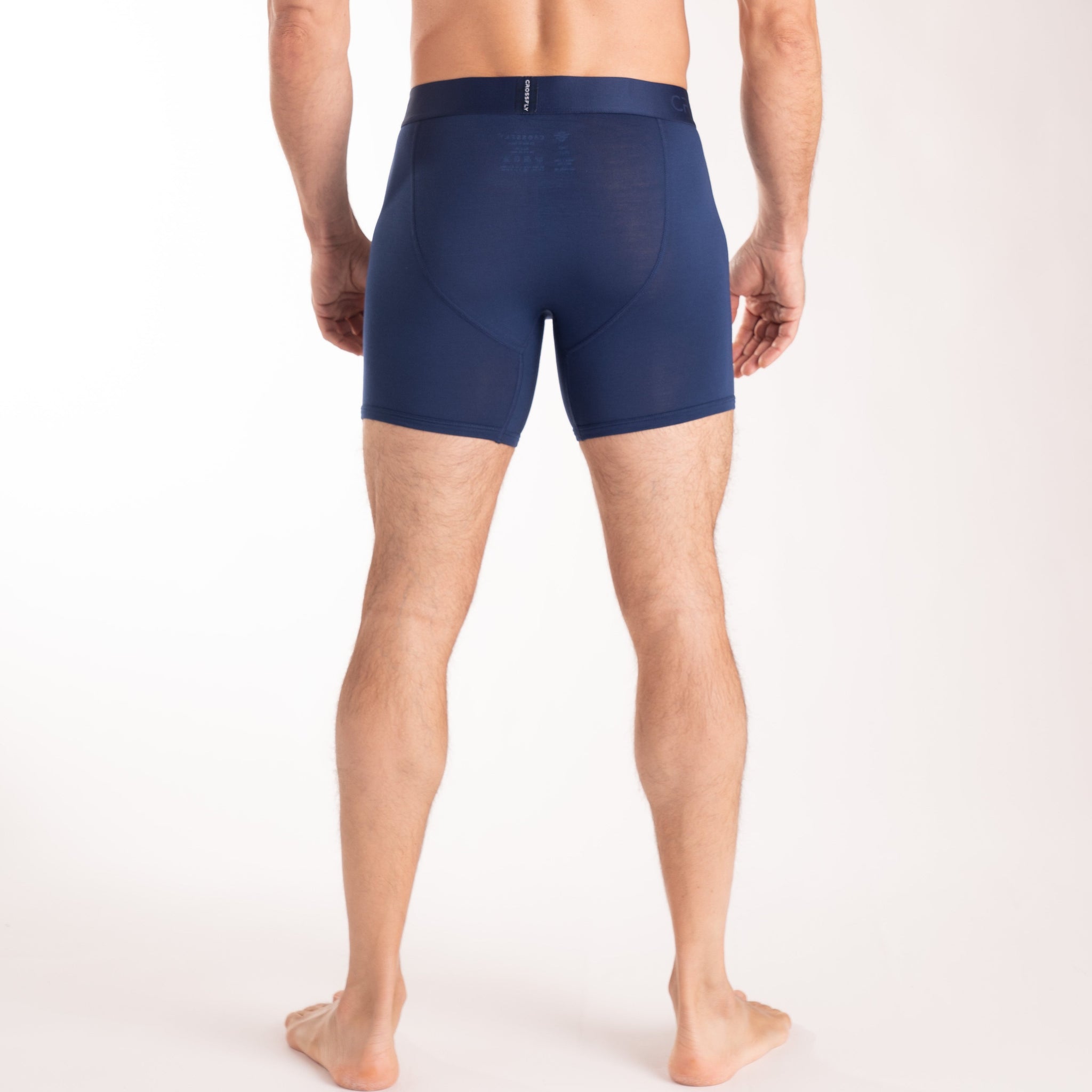 IKON X | Men's Boxers | 6 inch - Navy Modal - Crossfly