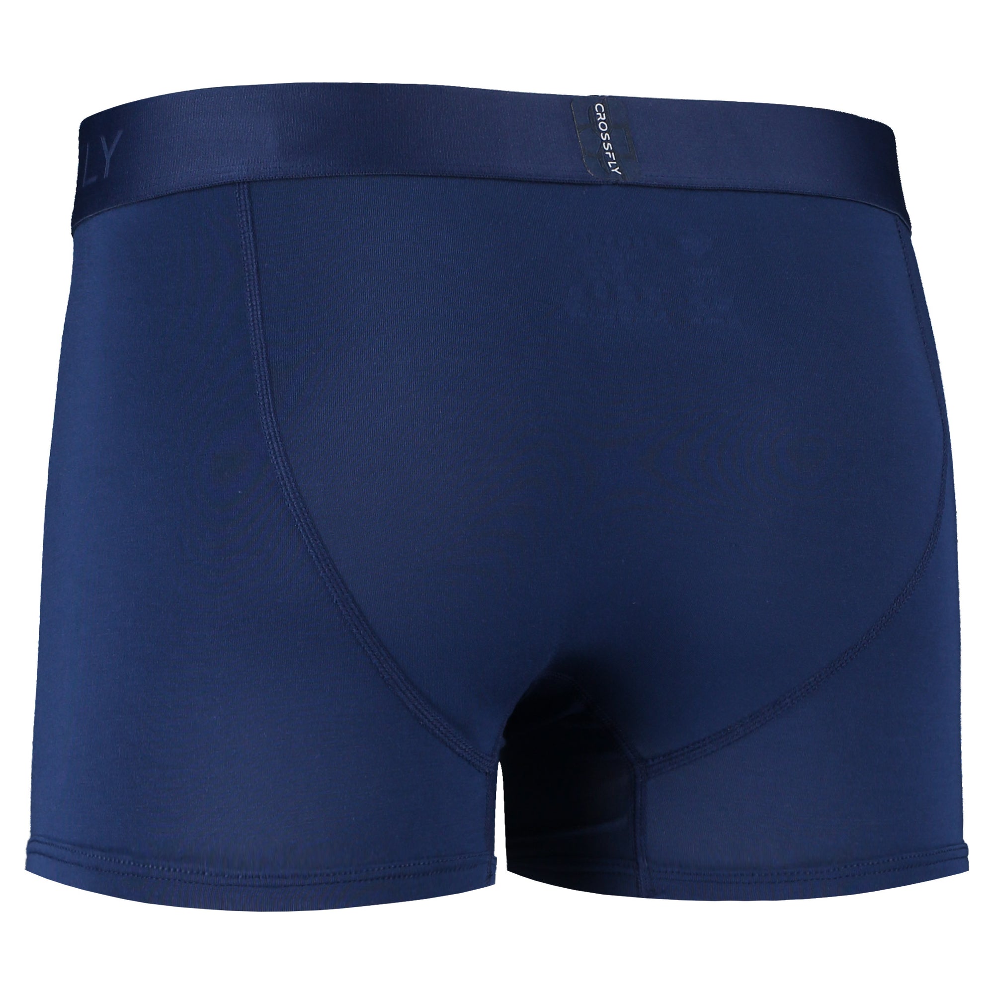 3 Pack Maxx Fly Front Trunks, Blue, Size 8-10