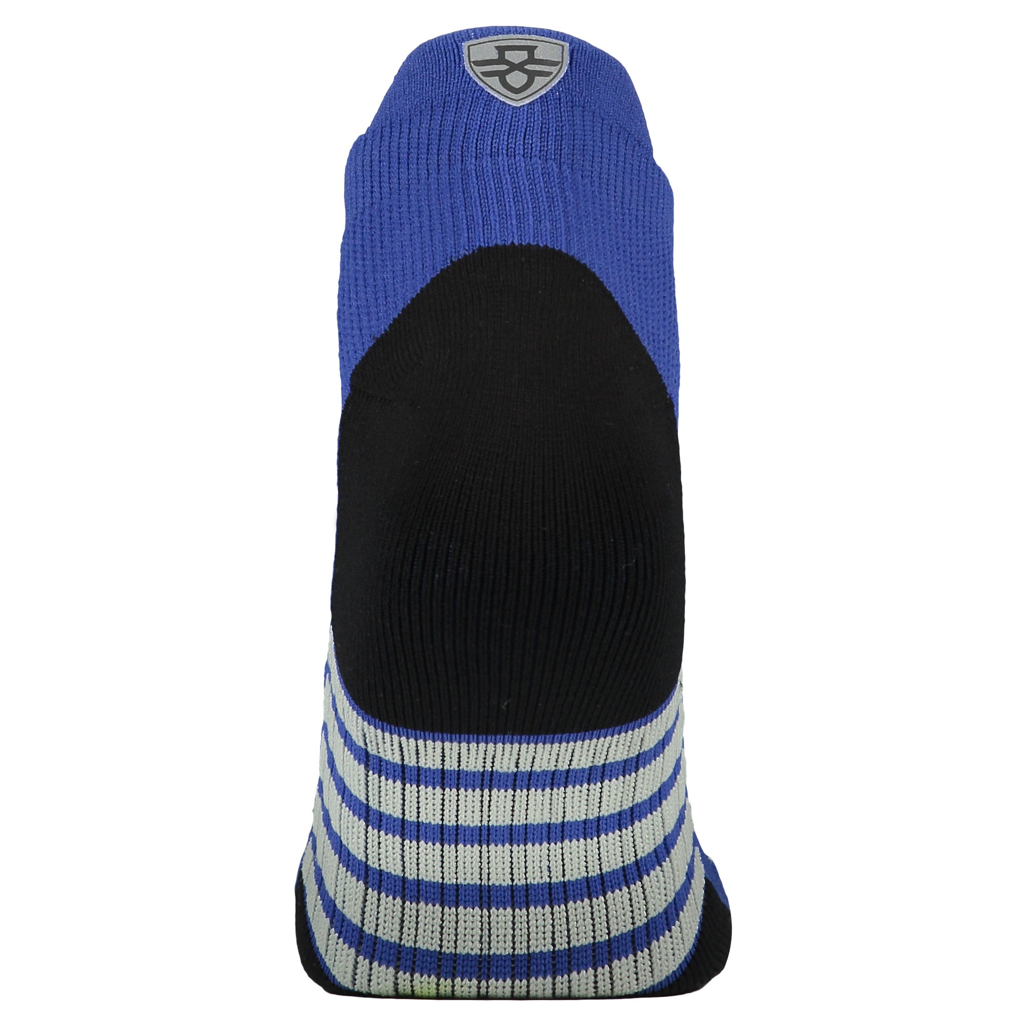 Crossfly men's Vent Low Socks in royal / black from the Performance series, featuring AirVent and AirBeams.
