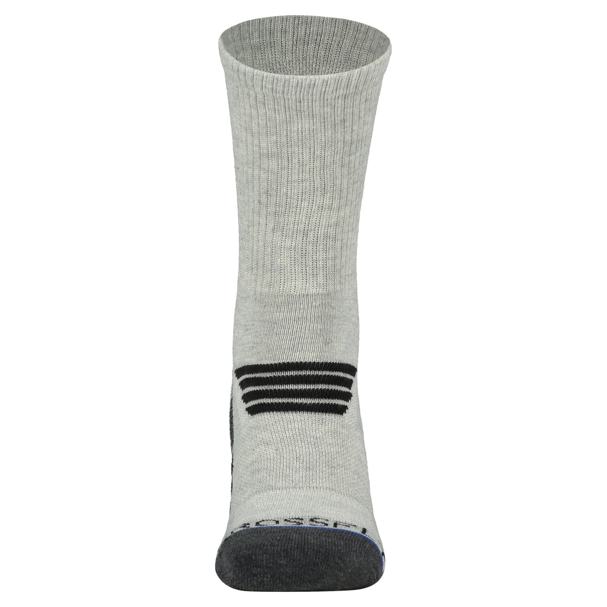 Crossfly Men's Performance socks TEMPO 10 Crew Light Grey Polyester