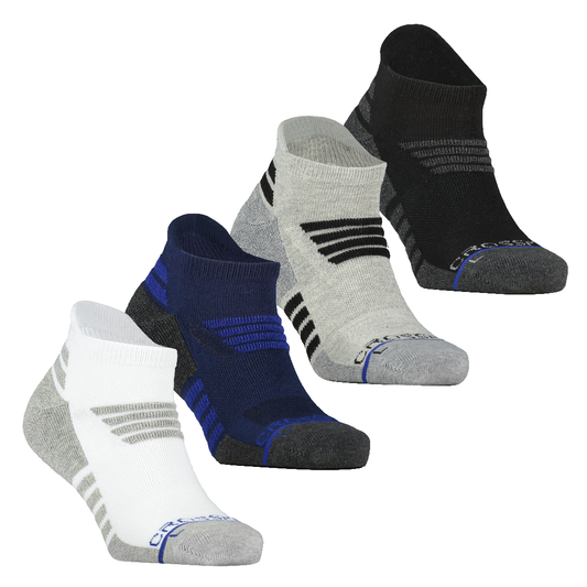 4-pack: Tempo | Men's Low Cut Socks - Multi